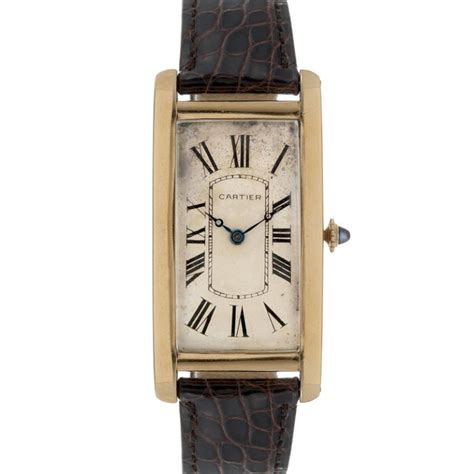 cartier watch value 1920s